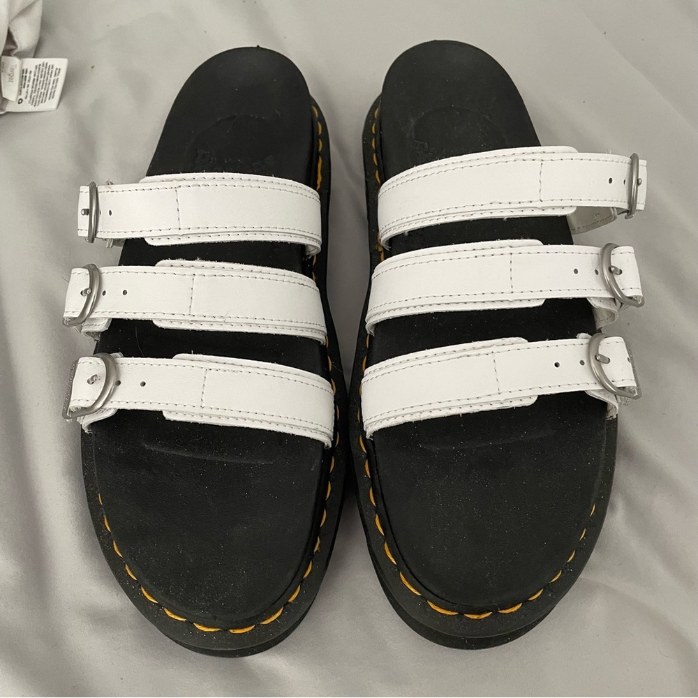 Dr. Martens Blaire Slide White